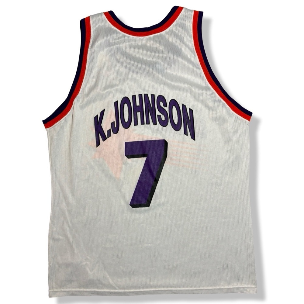 Vintage 90s Champion Kevin Johnson Phoenix Suns Basketball Jersey - Picture 2 of 4